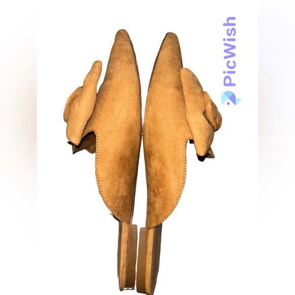 J.Crew Microsuede Bow Mule 9 - Picture 7 of 8